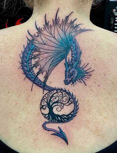 29 Fierce Dragon Tattoo Ideas for Women