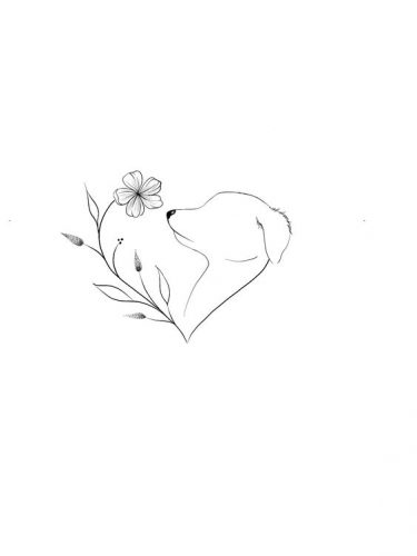17 Unique Dog Tattoo Ideas for Ears