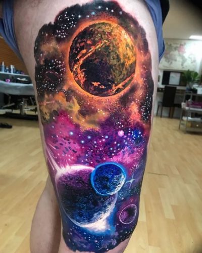 18 Ideas Cover Up with Color Tattoo Art