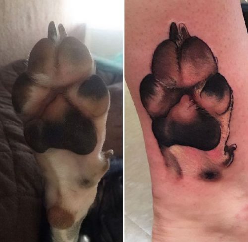 20 Paw-some Dog Paw Tattoo Ideas