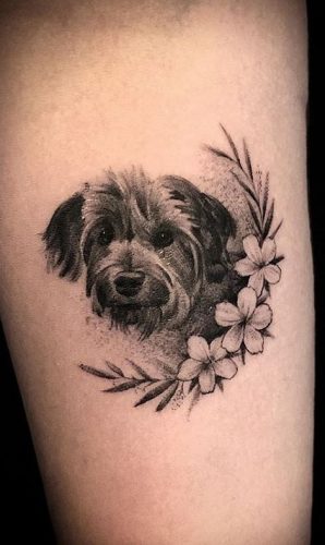 20 Memorial Dog Tattoo Ideas