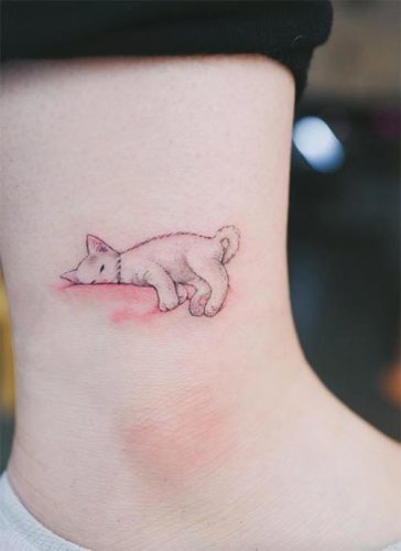 25 Simple Cat Tattoo Ideas