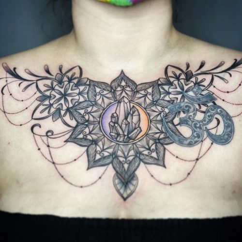 13 Witchy Chest Tattoo ideas