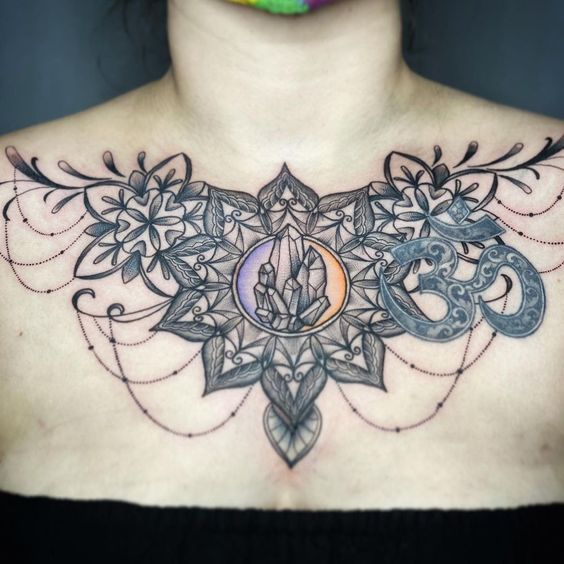 13 Witchy Chest Tattoo Ideas Embrace the Mystical and Enchanting