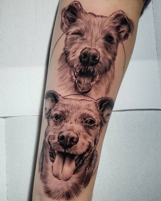 26 Inspiring Dog Tattoo Design Ideas: Canine Artistry