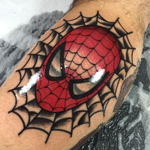 Top 19 Spider Man Tattoo Ideas