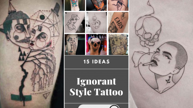 15 Bold Ignorant Style Tattoo