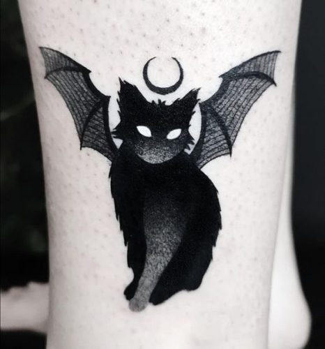 25 Black Cat Tattoos Ideas and Inspiration