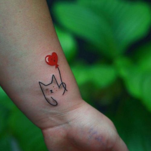 27 Small Cat Tattoo Ideas