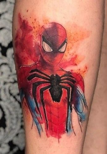 Top 19 Spider Man Tattoo Ideas
