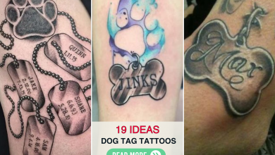 19 Dog Tag Tattoo Ideas