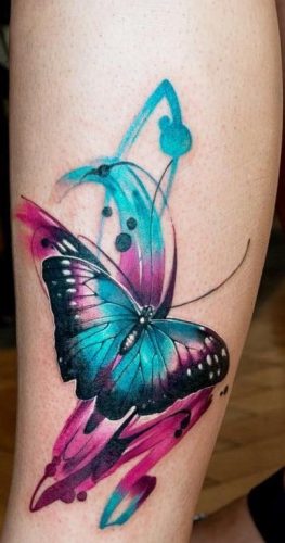 16 Beautiful Butterfly Tattoo Ideas for Women