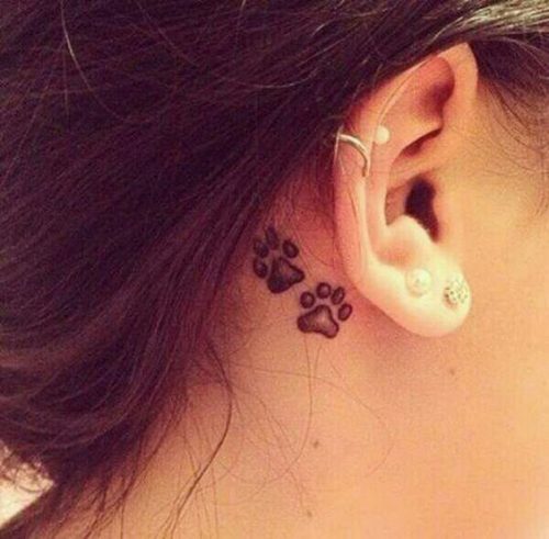 17 Unique Dog Tattoo Ideas for Ears