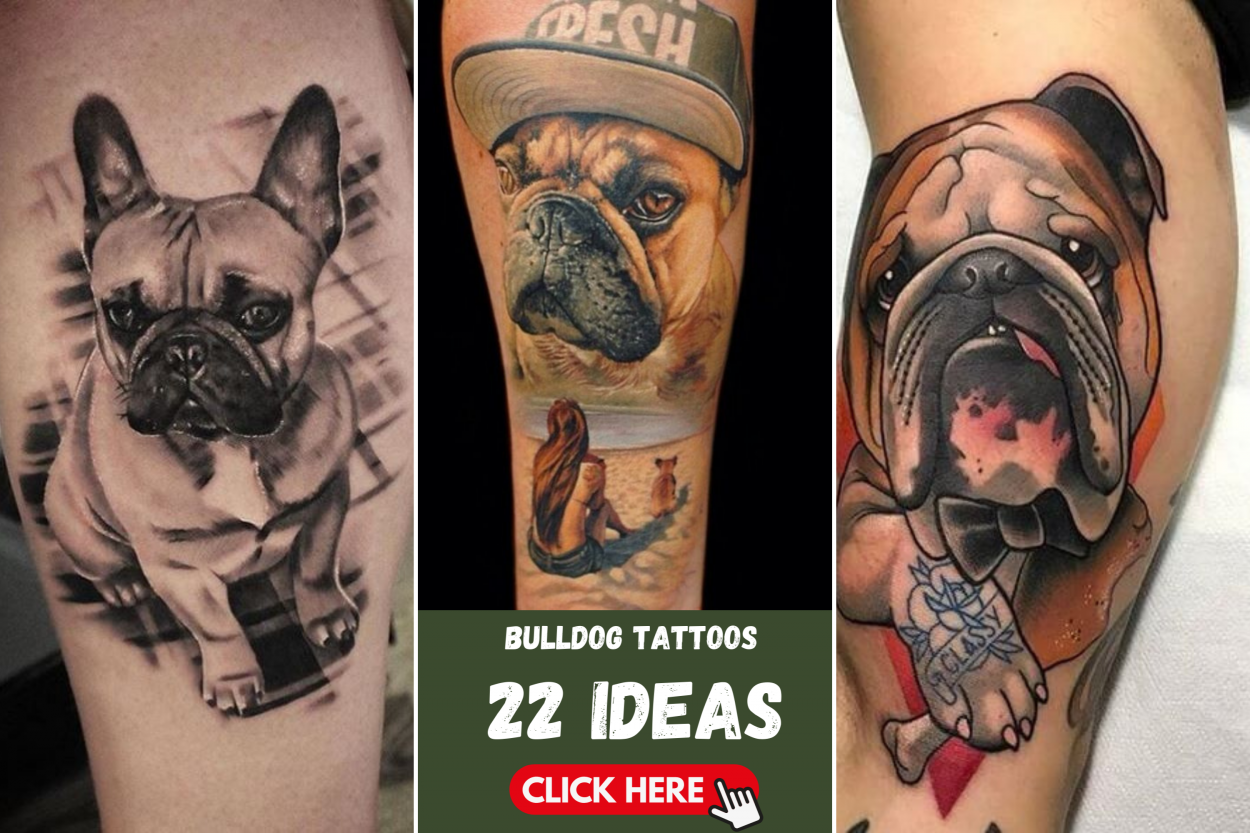 22 Bulldog Tattoo Ideas: Showcasing Loyalty and Strength