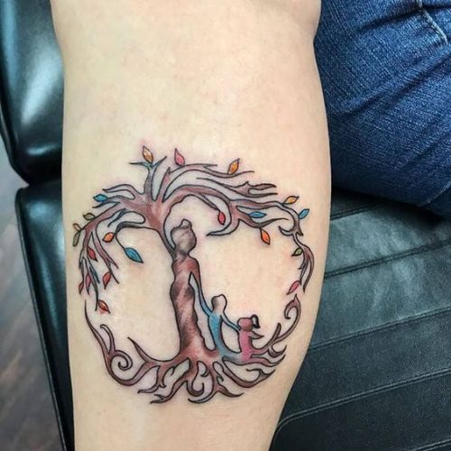 Mother of Two Tattoos: 29 Perfect Ideas