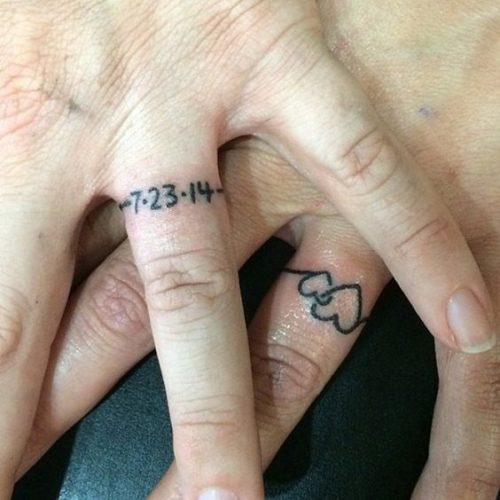 20 Wedding Ring Tattoo Ideas