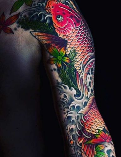 Bold and Brilliant: 18 Color Tattoo Ideas for Men