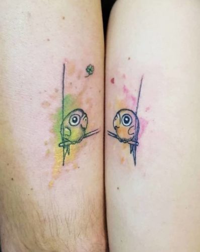 15 Love Couple Tattoo Designs