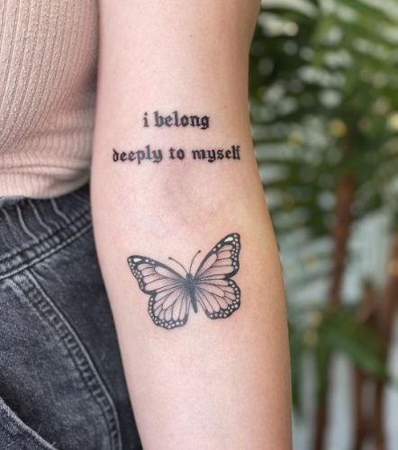16 Beautiful Butterfly Tattoo Ideas for Women