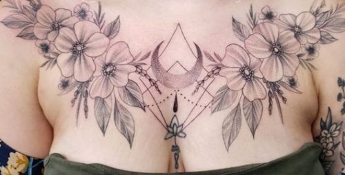 13 Witchy Chest Tattoo ideas
