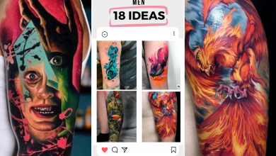 Bold and Brilliant: 18 Color Tattoo Ideas for Men