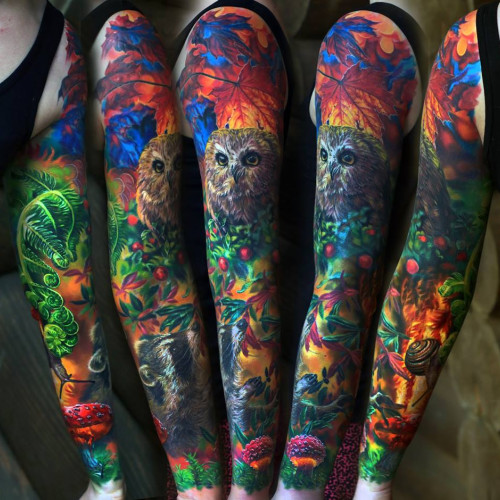 22 Creative Sleeve Tattoo Ideas for Women
