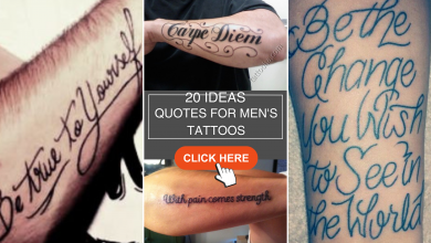 Quotes for men&#8217;s tattoos 20 ideas