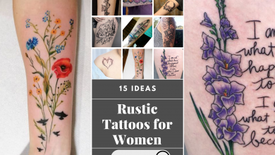 Rustic Tattoos for Women 15 Brave ideas