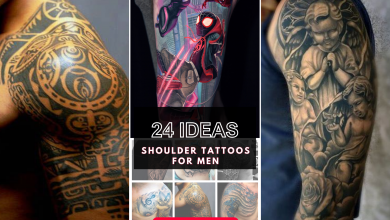 Shoulder tattoos for men 24 ideas