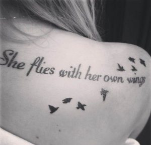 Inspirational Tattoo Quotes for Women 17 ideas