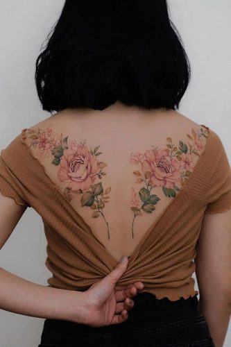 20 Dope Back Tattoo Designs for Women