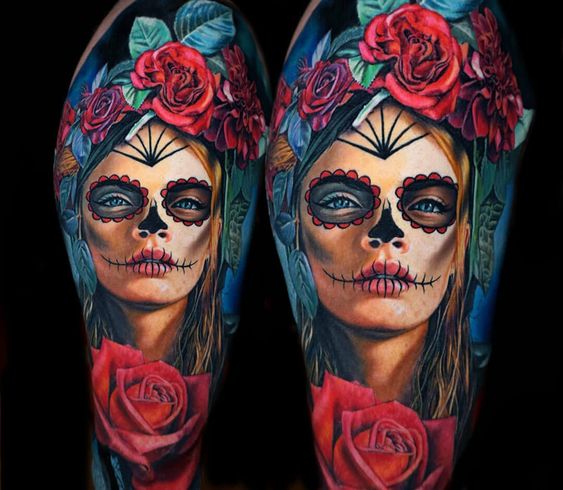 17 Dia de los Muertos Tattoo Ideas: Celebrate Life and Death in Ink ...