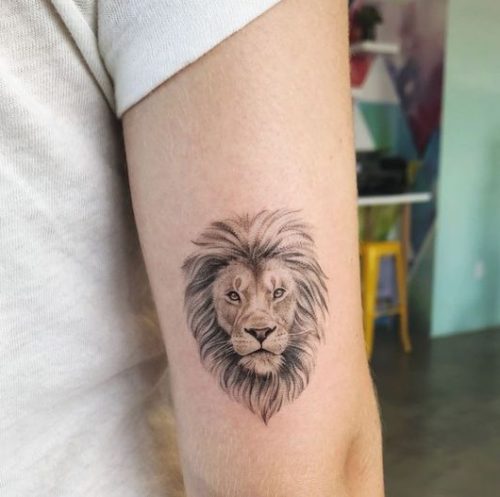 17 Lion Tattoo on Arm: Symbolize Courage and Power