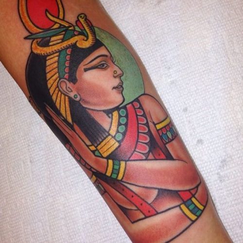 23 Egyptian Cat Tattoo Ideas