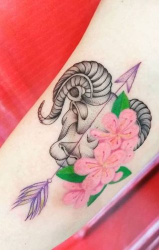 15 Aries Tattoo Ideas