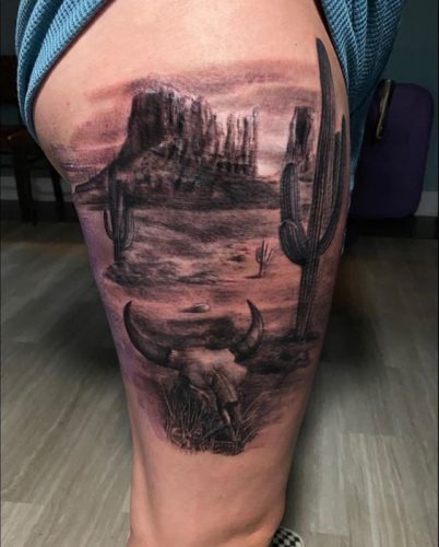 17 Simple Western Tattoo Ideas
