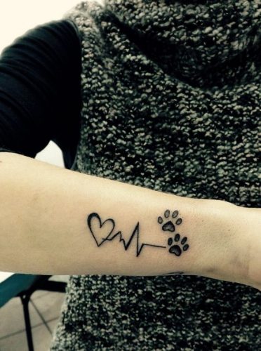 17 Cat Paw Print Tattoo Ideas: Celebrate Your Feline Love