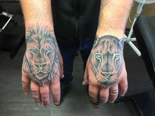 17 Lion Tattoo on Hand: Bold and Powerful Design Ideas