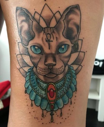 16 Cat Tattoo Ideas with Meaning