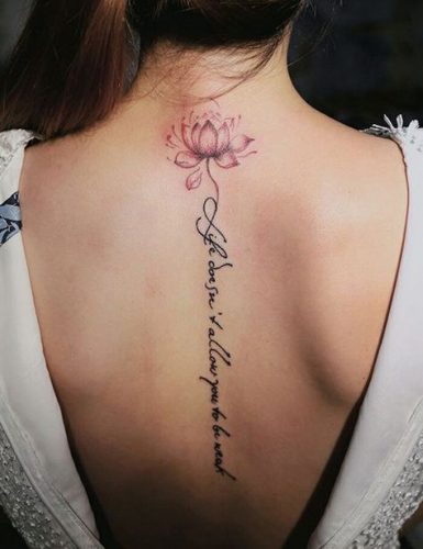 20 Dope Back Tattoo Designs for Women