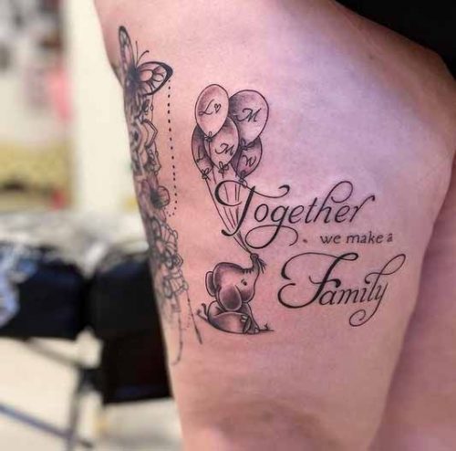 19 Family Elephant Tattoo Ideas