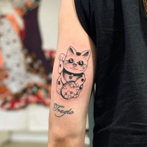 21 Lucky Cat Tattoo Ideas
