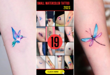 19 Small Watercolor Tattoo Ideas