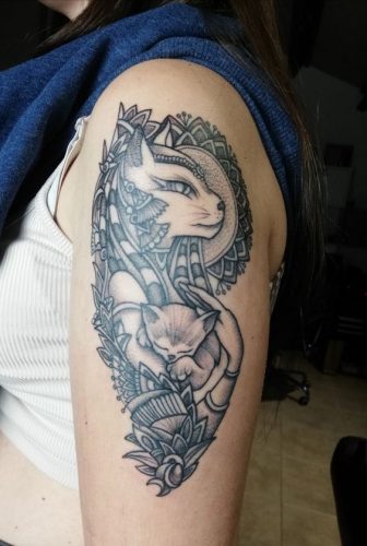 23 Egyptian Cat Tattoo Ideas