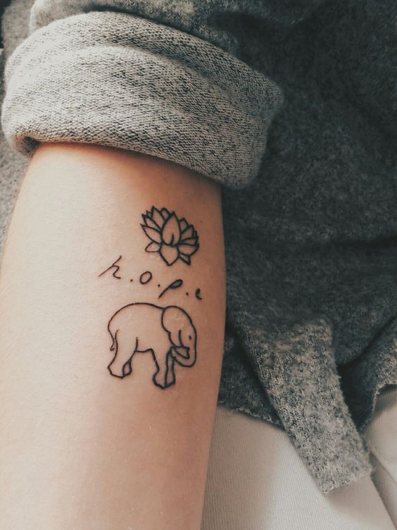 27 Small Elephant Tattoo Ideas: An Inspiring Collection
