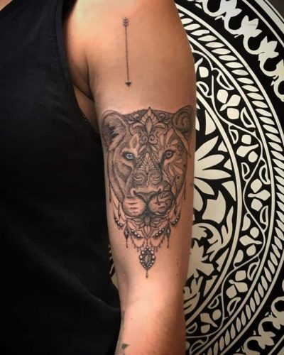 24 Lion Tattoo Half Sleeve: Showcase Power and Artistry