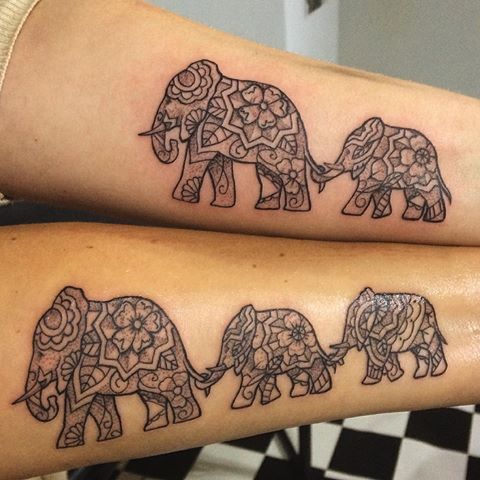 25+ Elephant Tattoo Ideas