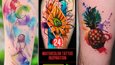 24 Watercolor Tattoo Inspiration