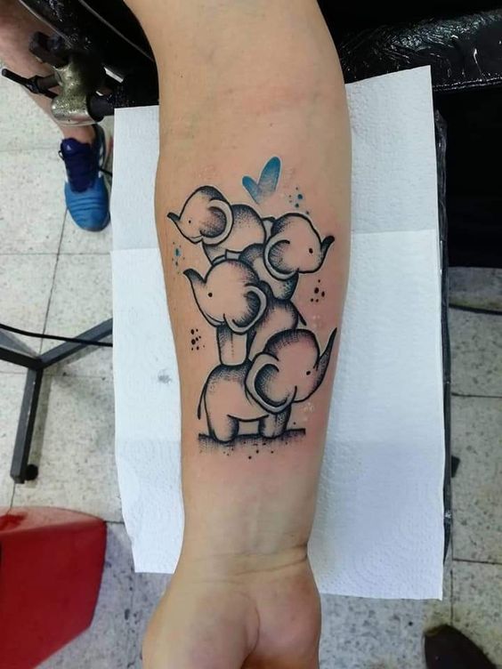 19 Family Elephant Tattoo Ideas Symbolic Designs for a Lasting Tribute