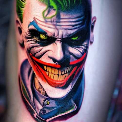 20 Joker Tattoos Ideas: Embrace Chaos with Iconic Ink